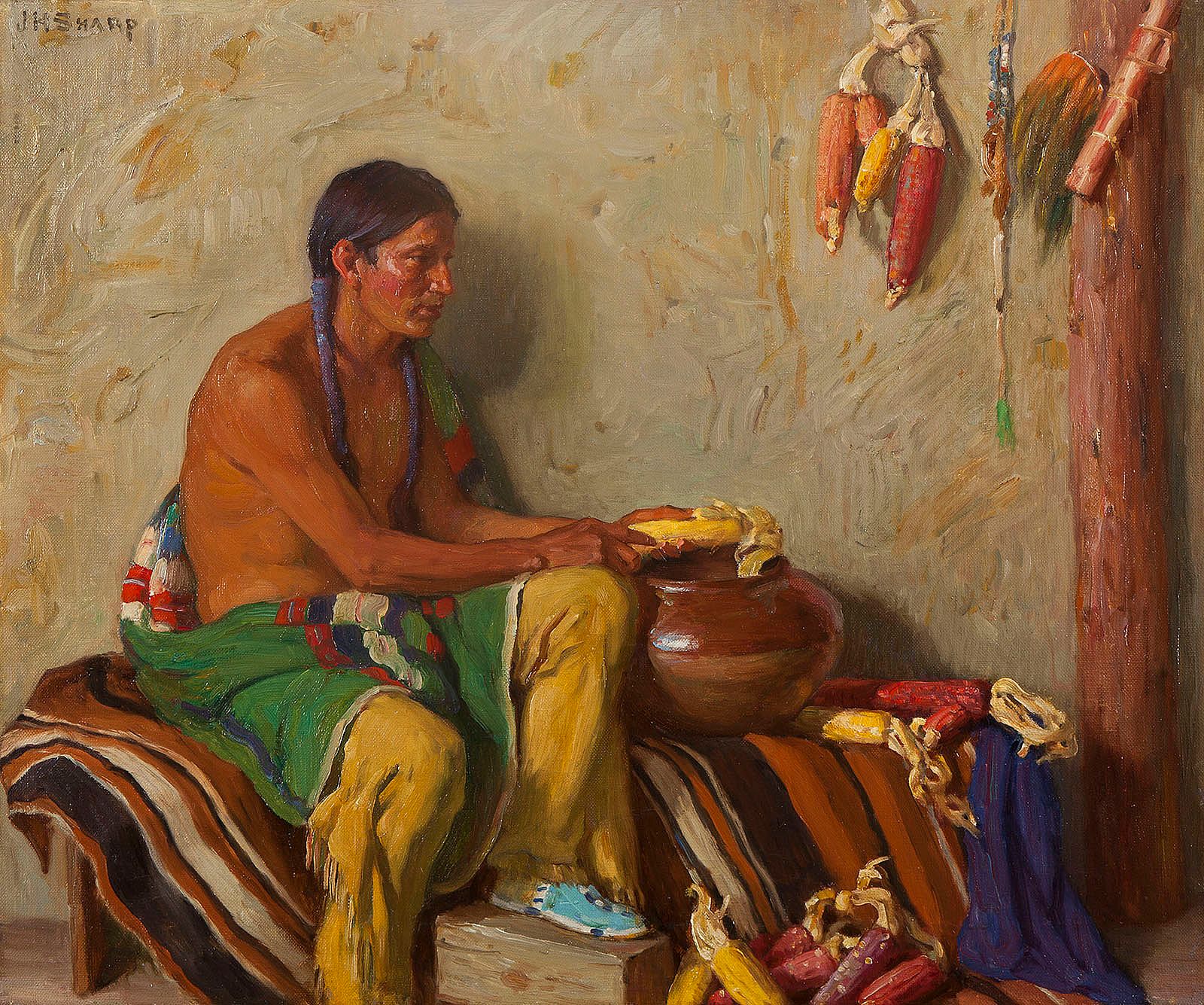 Shelling Corn